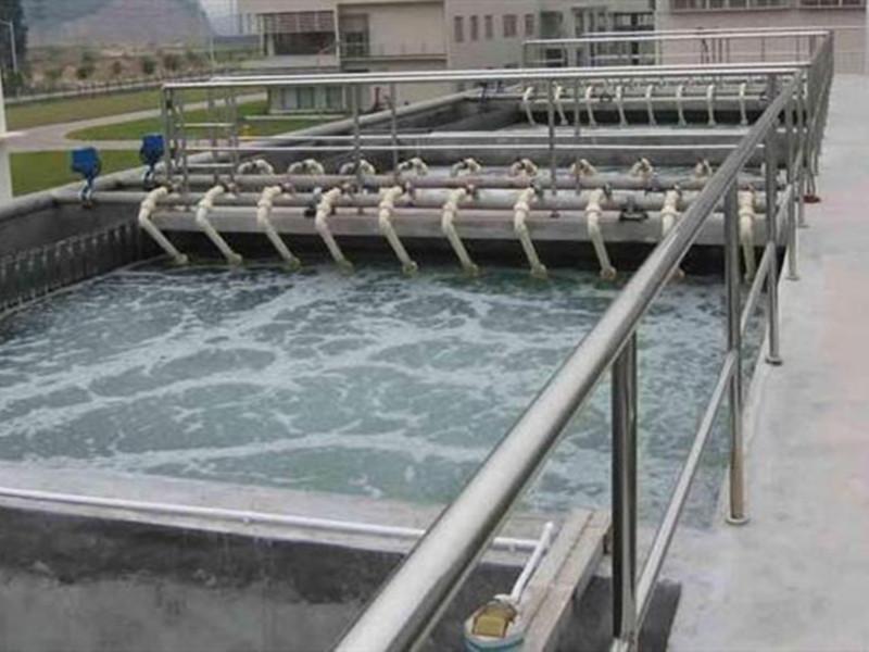 造紙廢水處理現場